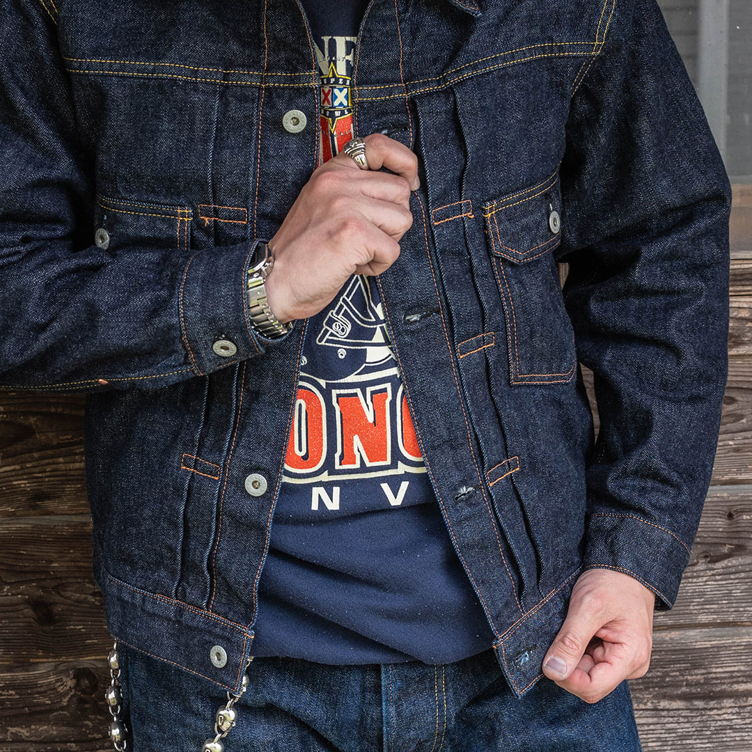 Lot.2507T No.2 Type-2 Denim Jacket with Modern Denim