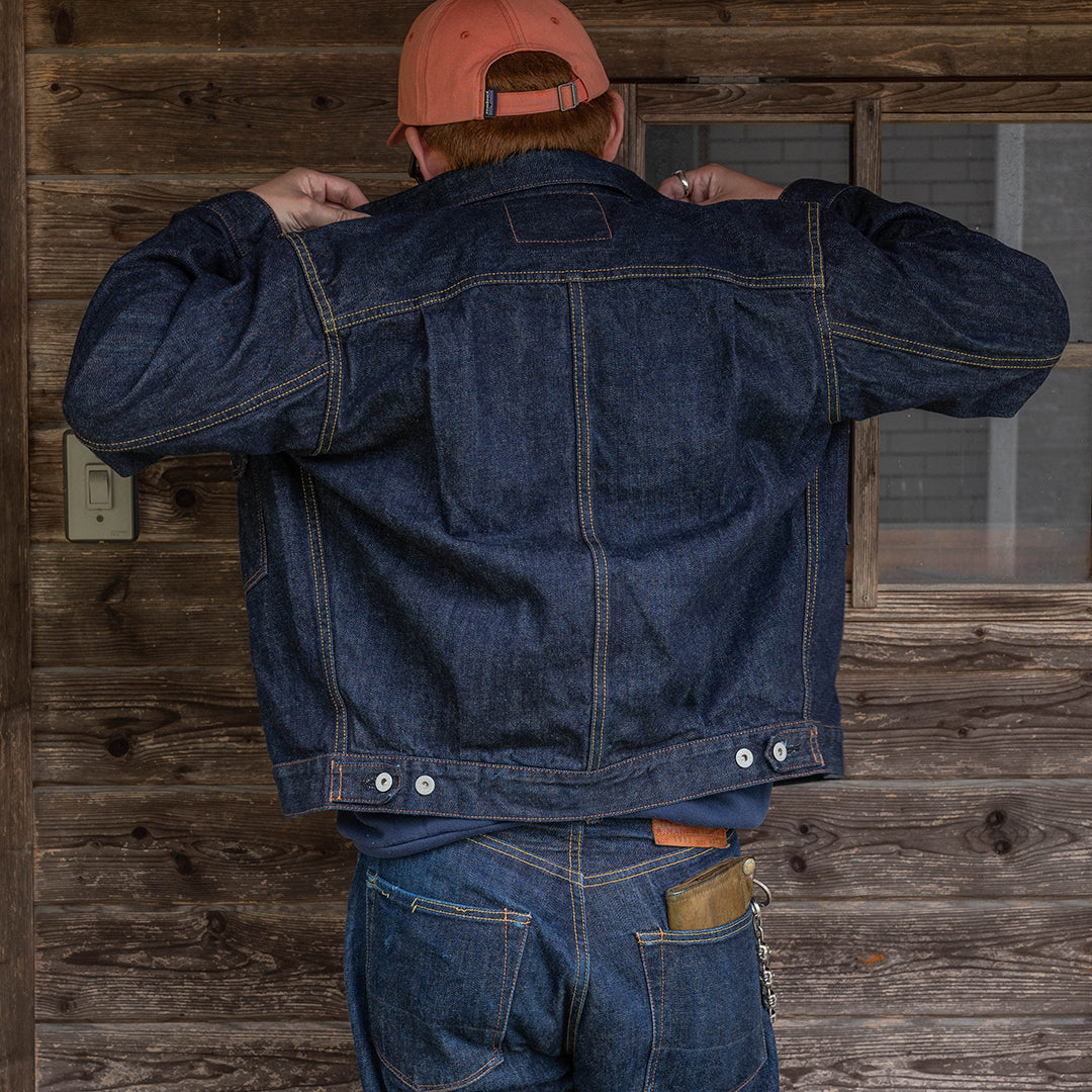 Lot.2507T No.2 Type-2 Denim Jacket with Modern Denim