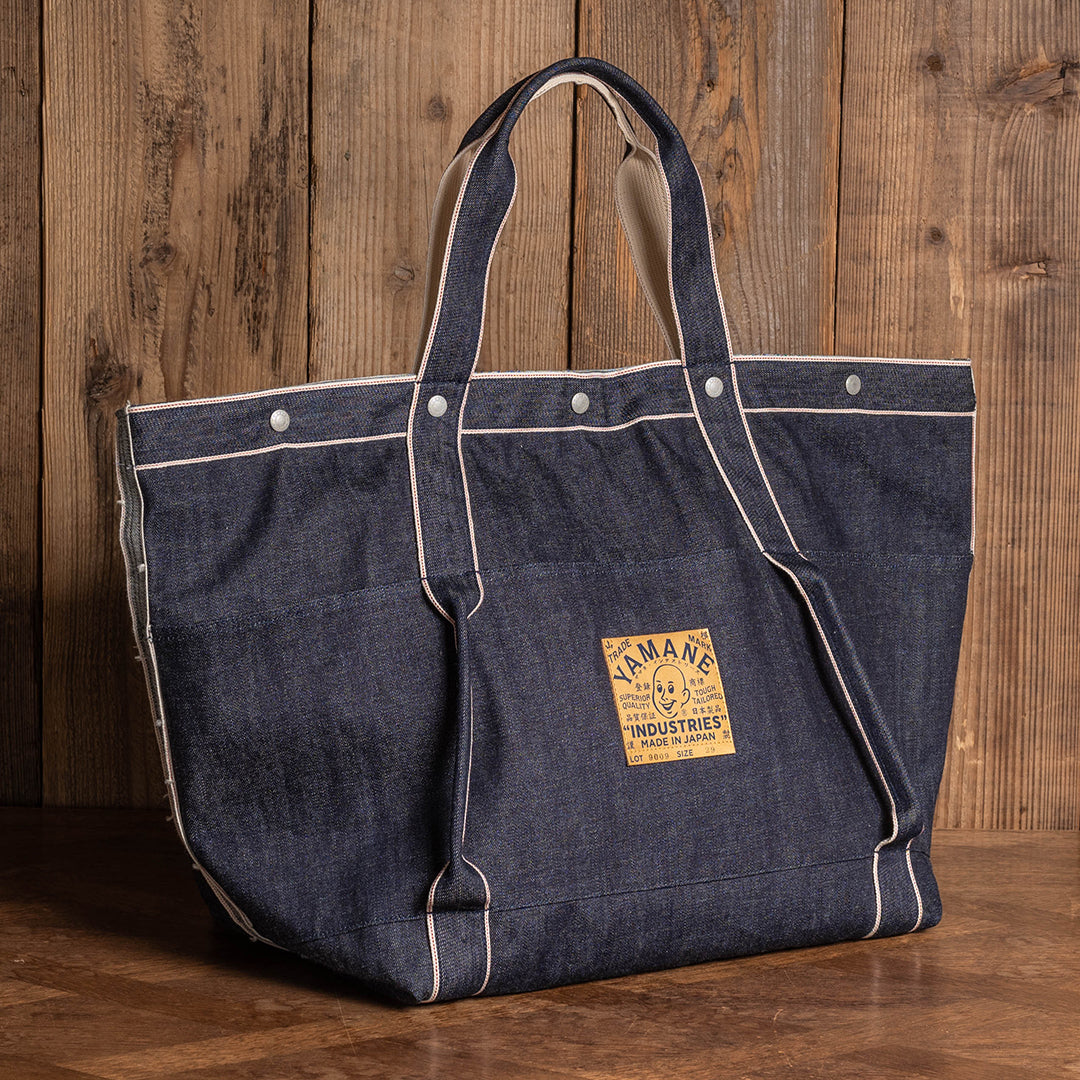 Lot.9009 Denim Huge Tote 29"