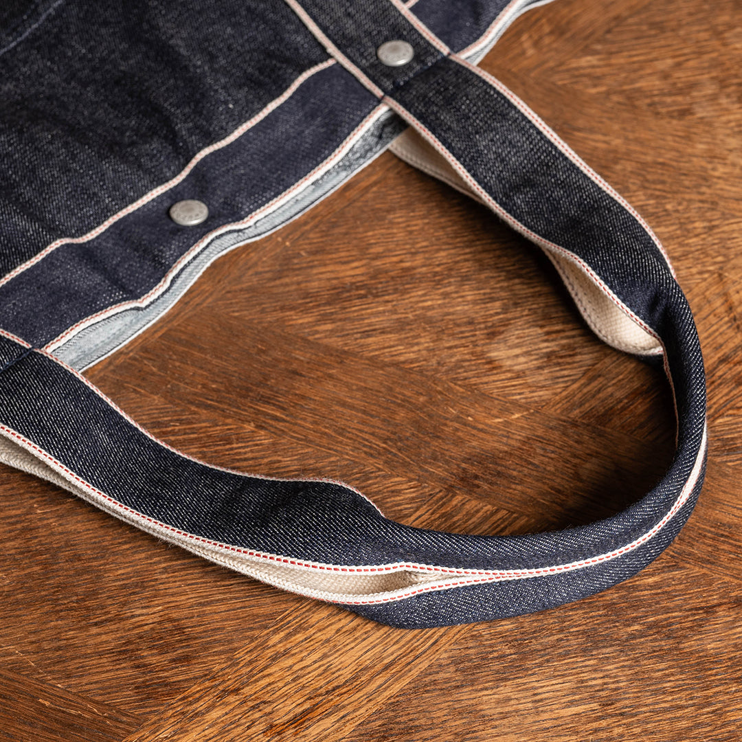 Lot.9009 Denim Huge Tote 29"