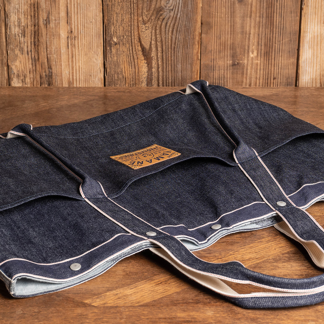 Lot.9009 Denim Huge Tote 29"