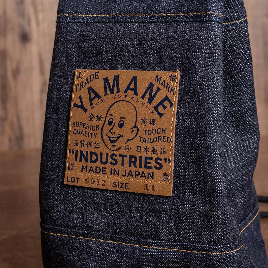Lot.9012 Denim Drawstring Bag 11"