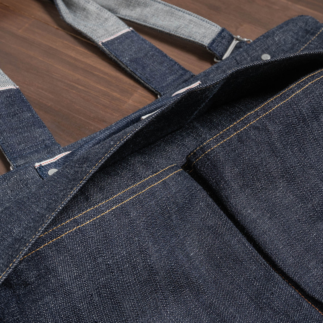 Lot.9022 Denim 3 Way Zip Bag 21"