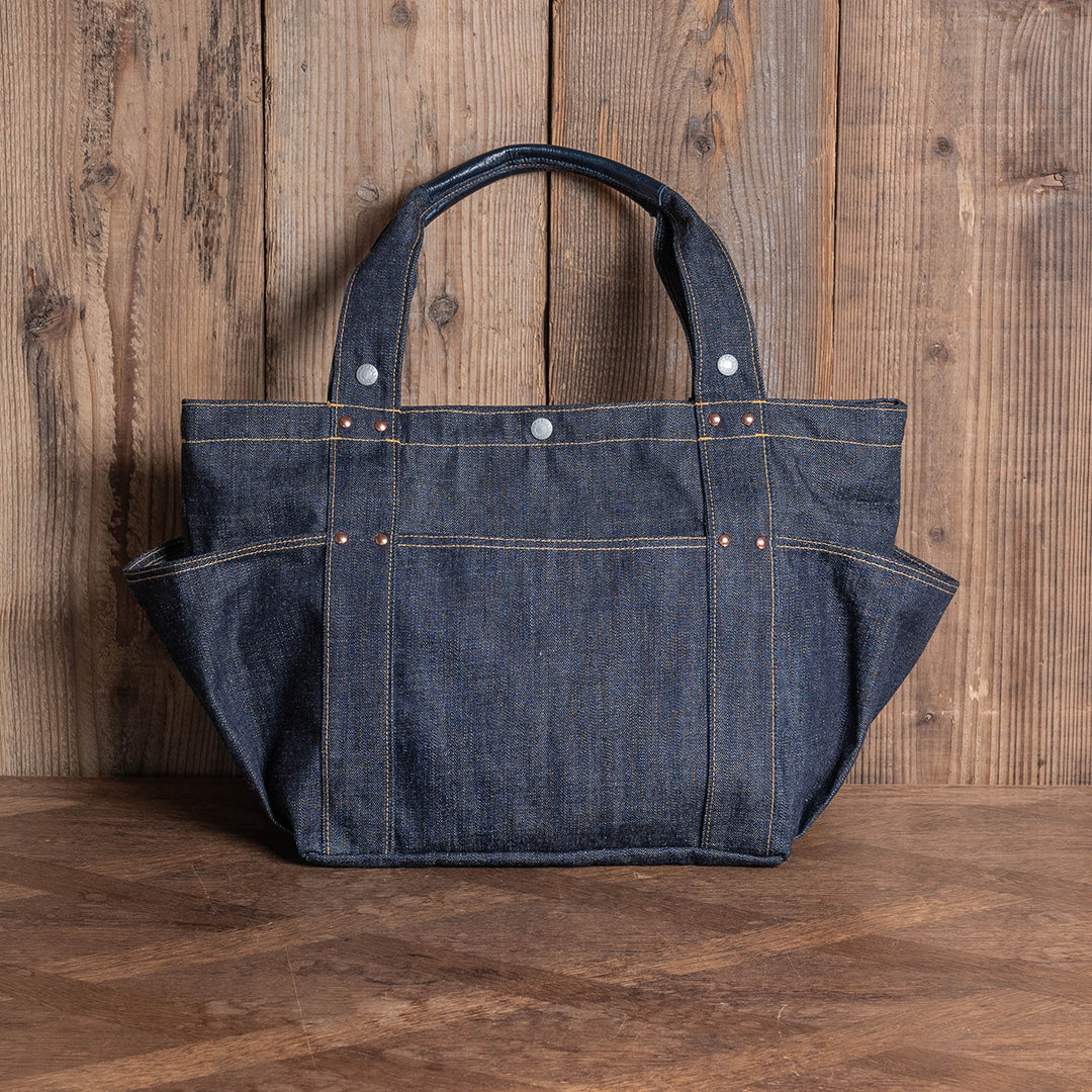 Lot.9023 Denim Zip Tool Bag with Pouch 20"