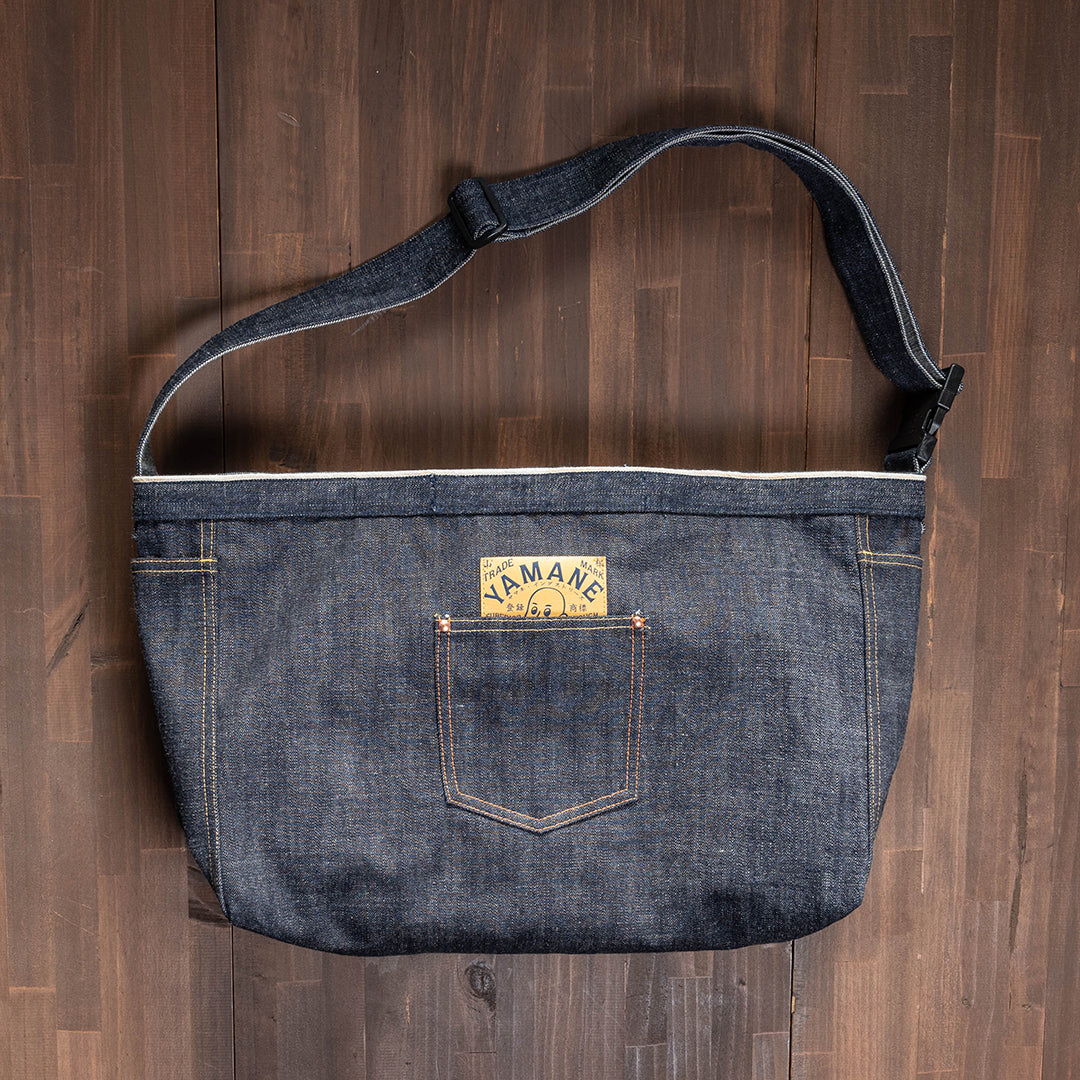 Lot.9024 Denim Newspaper Bag 20"