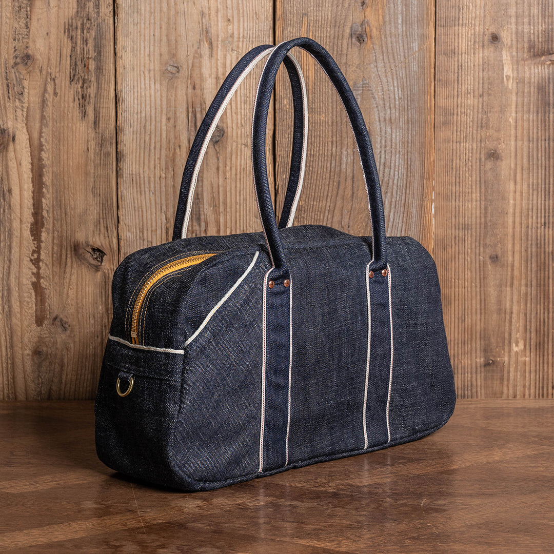 Lot.9040 Denim Sports Bag 20" (No Leather Label)