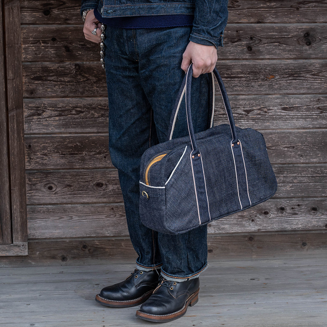 Lot.9040 Denim Sports Bag 20" (No Leather Label)