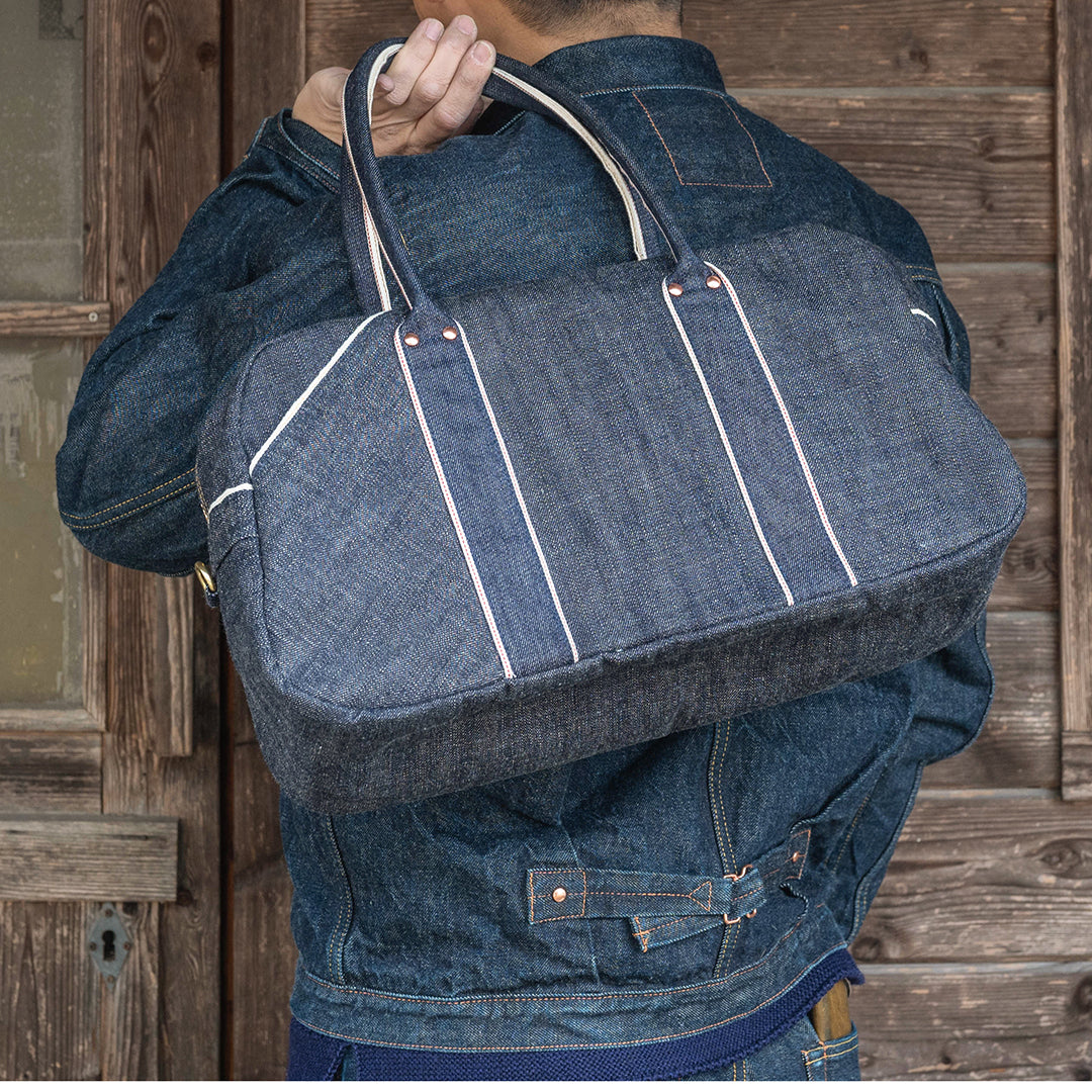Lot.9040 Denim Sports Bag 20" (No Leather Label)