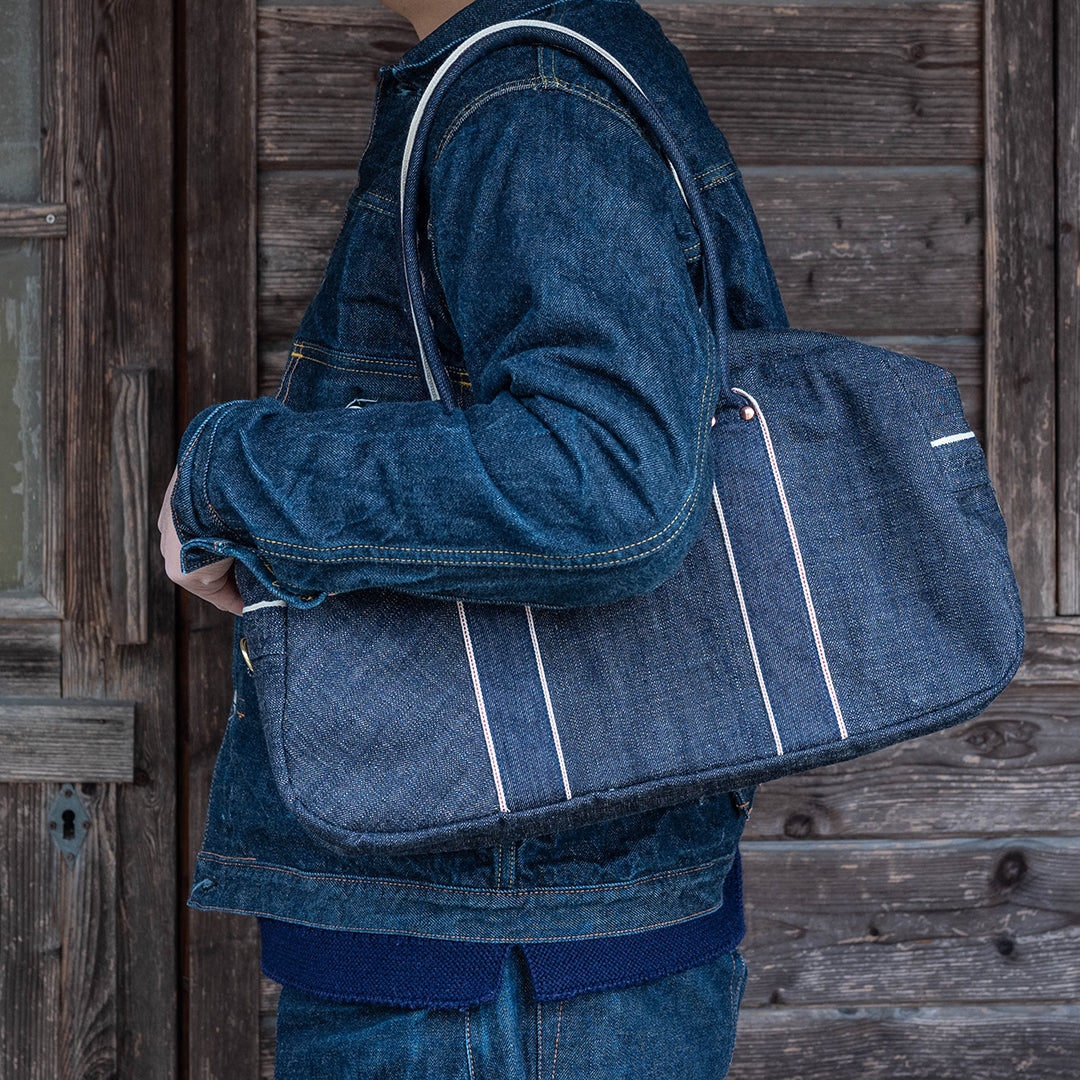 Lot.9040 Denim Sports Bag 20" (No Leather Label)