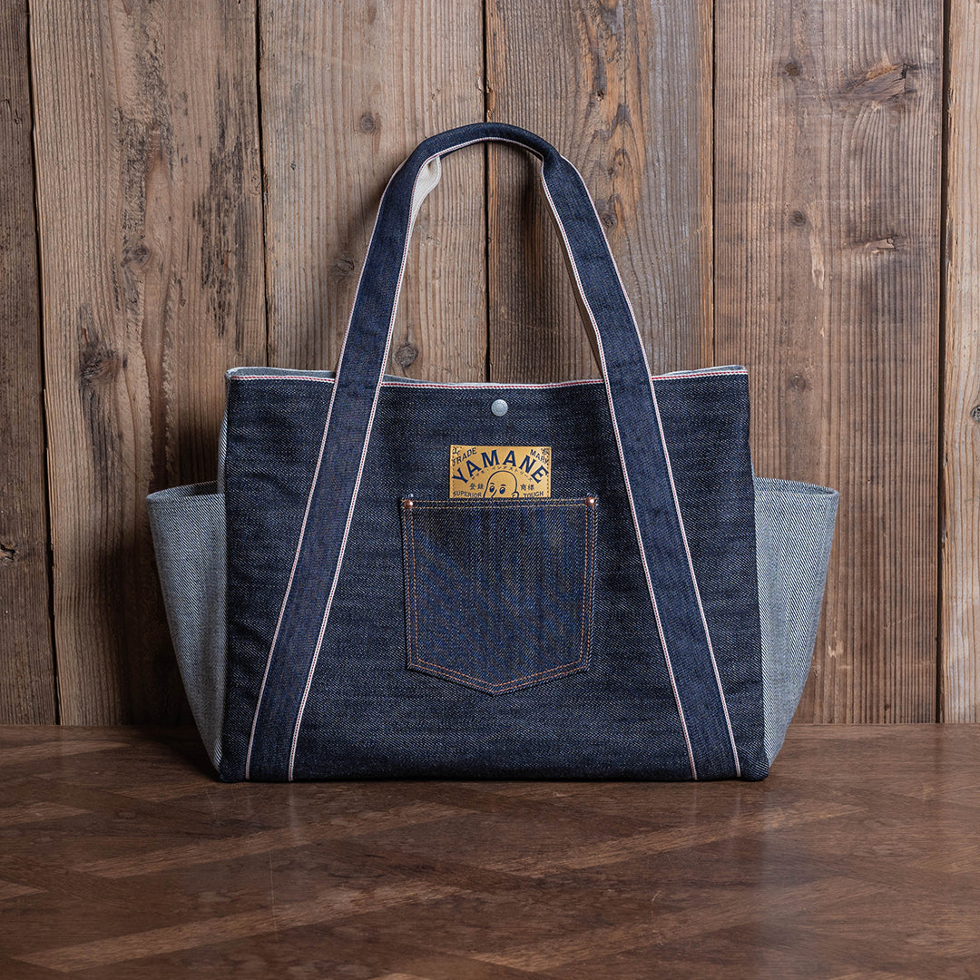 Lot.9045 "Onigawara" Denim Tote Bag 20"