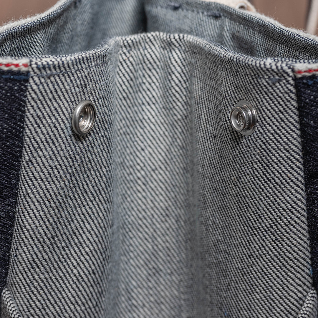 Lot.9045 "Onigawara" Denim Tote Bag 20"
