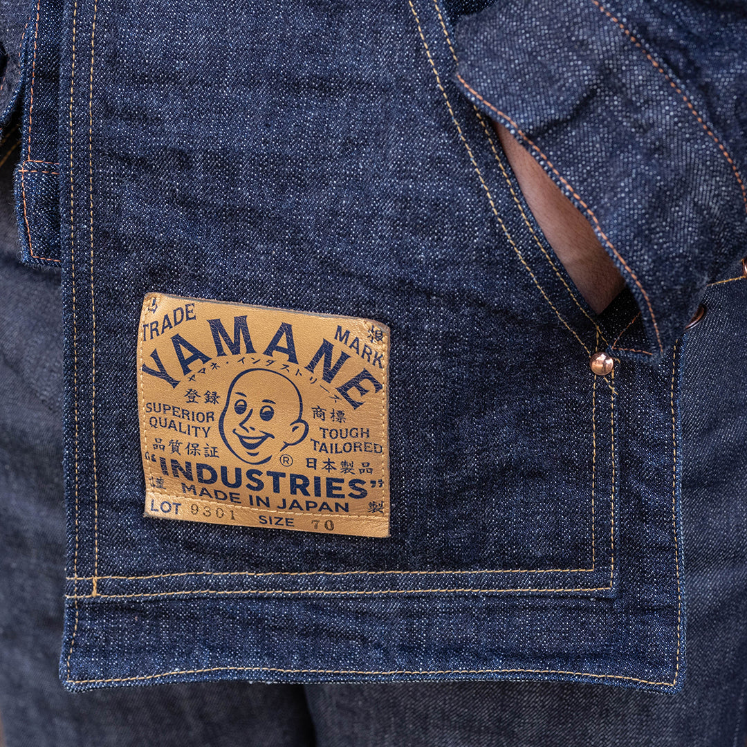 Lot.9301 Denim Two Pockets Stole 70"