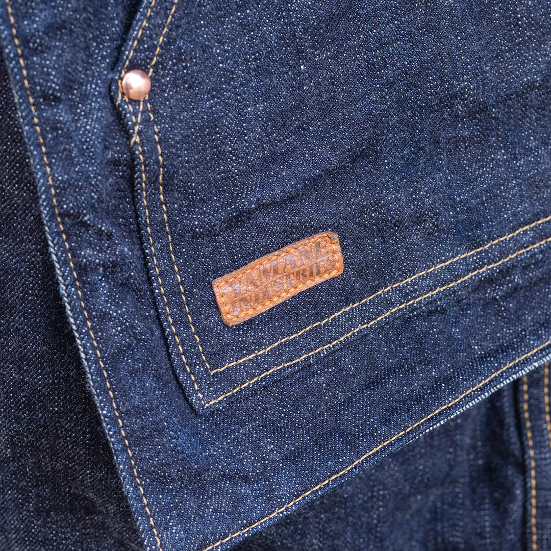 Lot.9301 Denim Two Pockets Stole 70"
