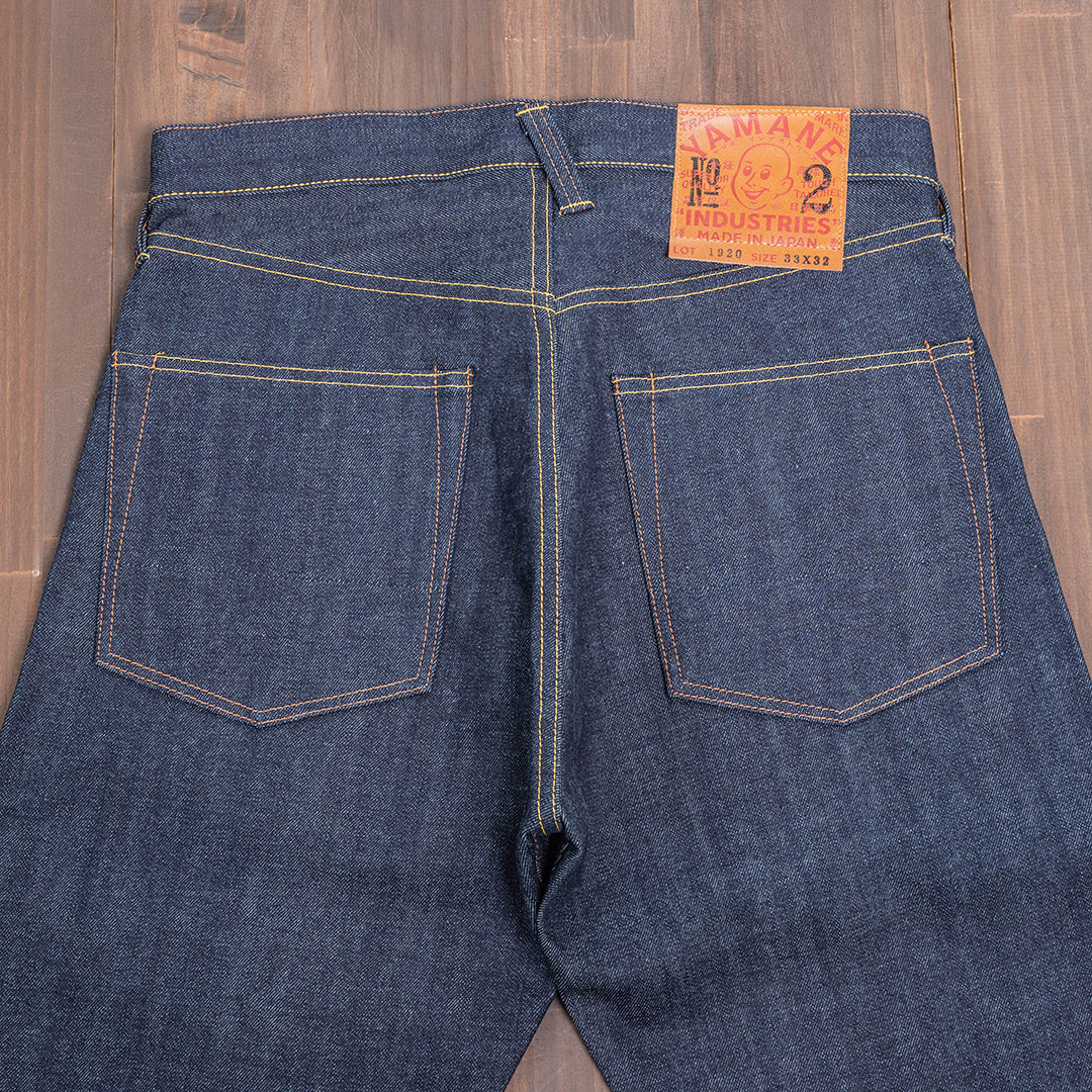 Lot.1920 No.2 Regular Tapered Fit Jeans with Modern Denim (Raw and Rigid) [Regular Tapered/Modern Denim/Non-Wash]