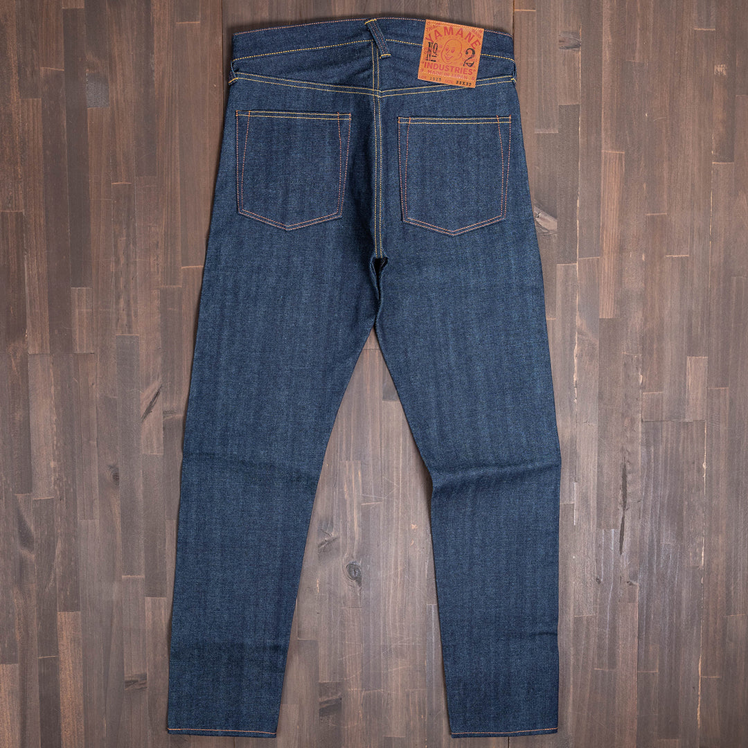 Lot.1925 No.2 Slim Tapered Fit Jeans with Modern Denim (Raw and Rigid) [Slim tapered/modern denim/non-washed]