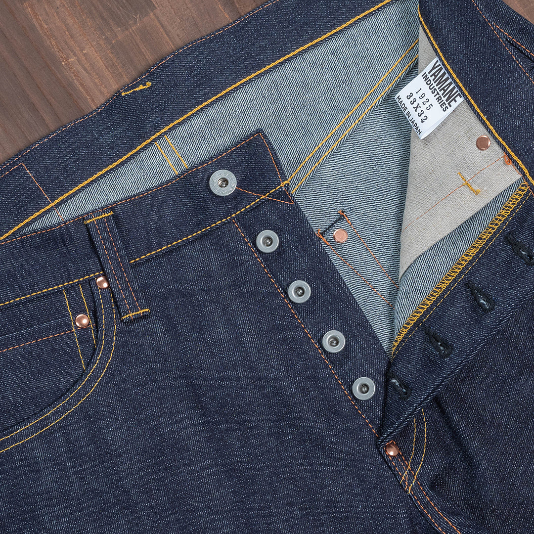 Lot.1925 No.2 Slim Tapered Fit Jeans with Modern Denim (Raw and Rigid) [Slim tapered/modern denim/non-washed]