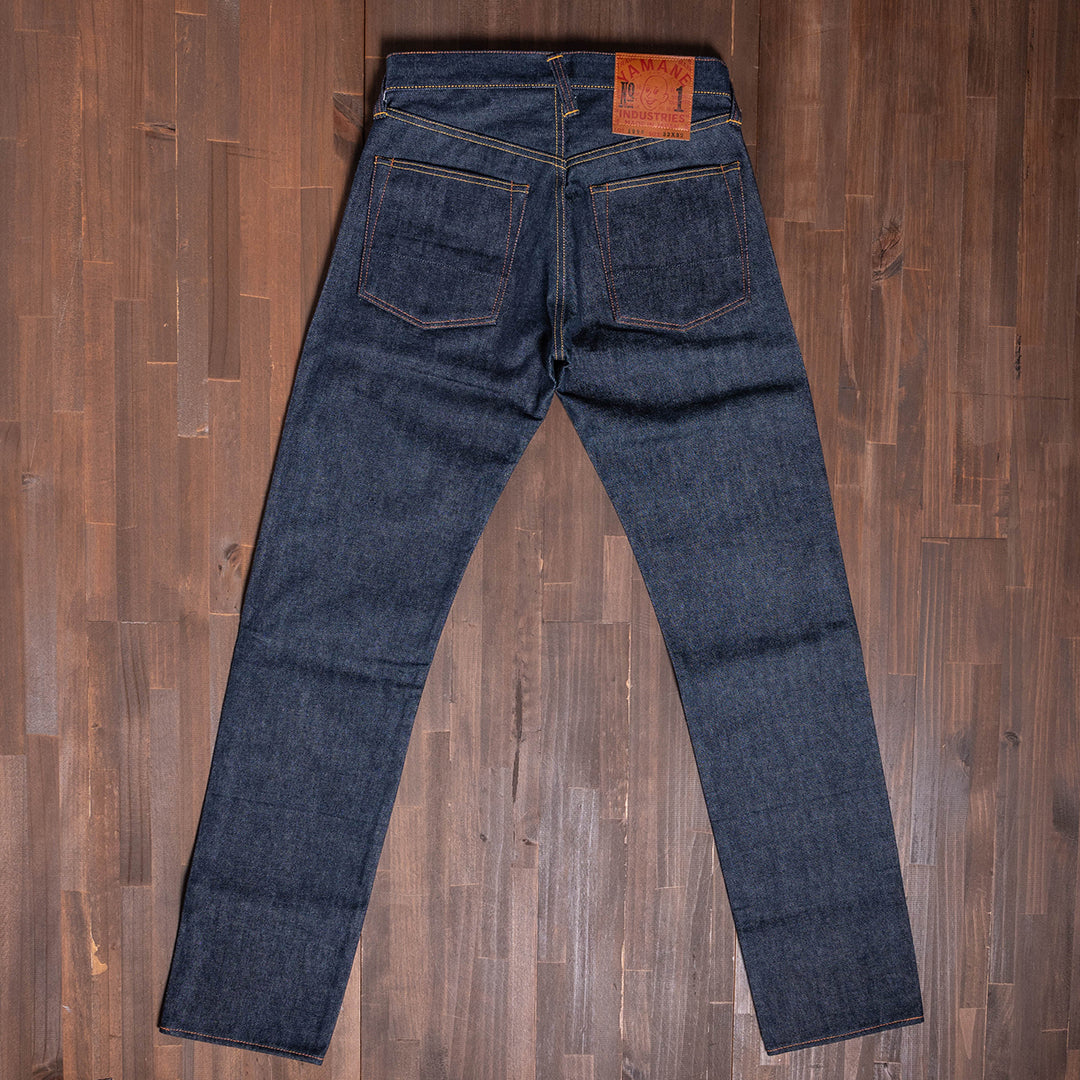 Lot.1990 No.1 Regular Straight Fit Jeans with Heritage Denim (Washed) [Regular Straight/Heritage Denim/One Wash]