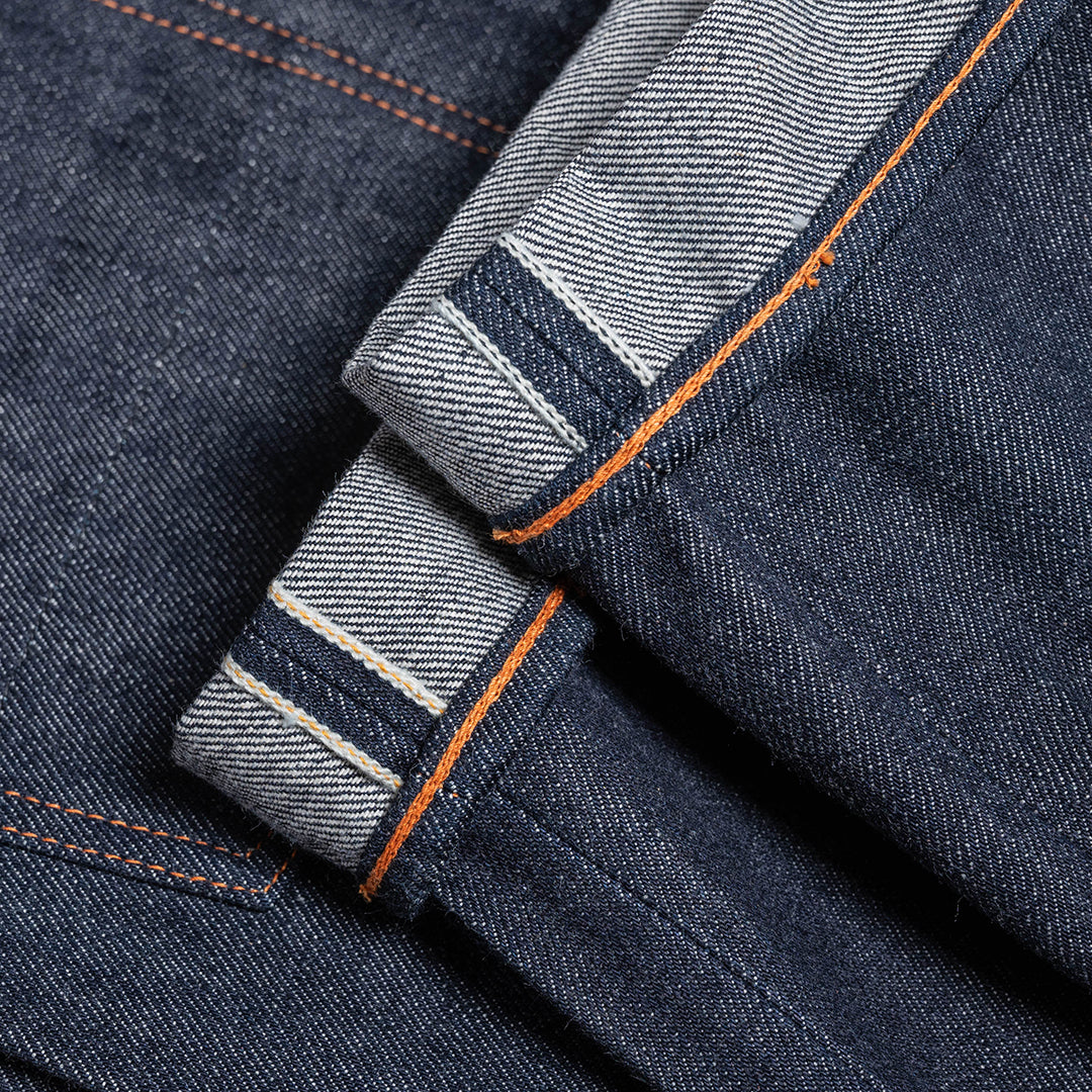 Lot.1990 No.1 Regular Straight Fit Jeans with Heritage Denim (Washed) [Regular Straight/Heritage Denim/One Wash]