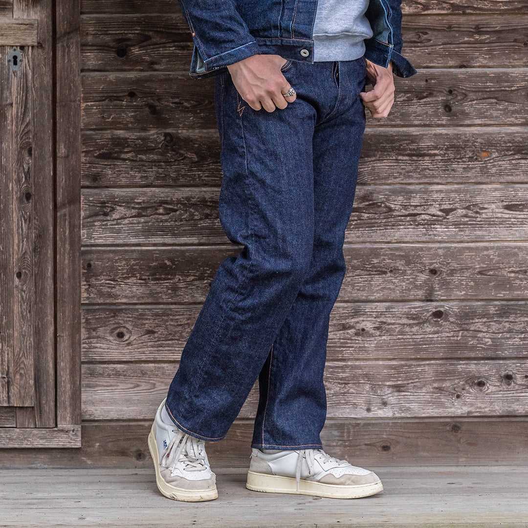 Lot.1990 No.2 Regular Straight Fit Jeans with Modern Denim (Washed)【レギュラーストレート／モダンデニム／ワンウォッシュ】