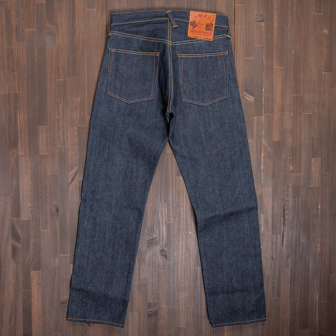 【限定生産】Lot.1990 "Ginjyo" Regular Straight Fit Jeans with 15oz Heavy Wgt Denim (Washed) 【レギュラーストレート／吟醸／15oz／ヘビーウェイトデニム／ワンウォッシュ】