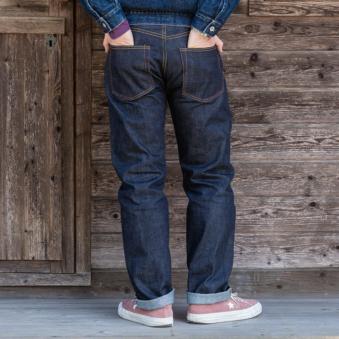 【限定生産】Lot.1990 "Ginjyo" Regular Straight Fit Jeans with 15oz Heavy Wgt Denim (Raw and Rigid) 【レギュラーストレート／吟醸／15ozヘビーウェイトデニム／ノンウォッシュ】