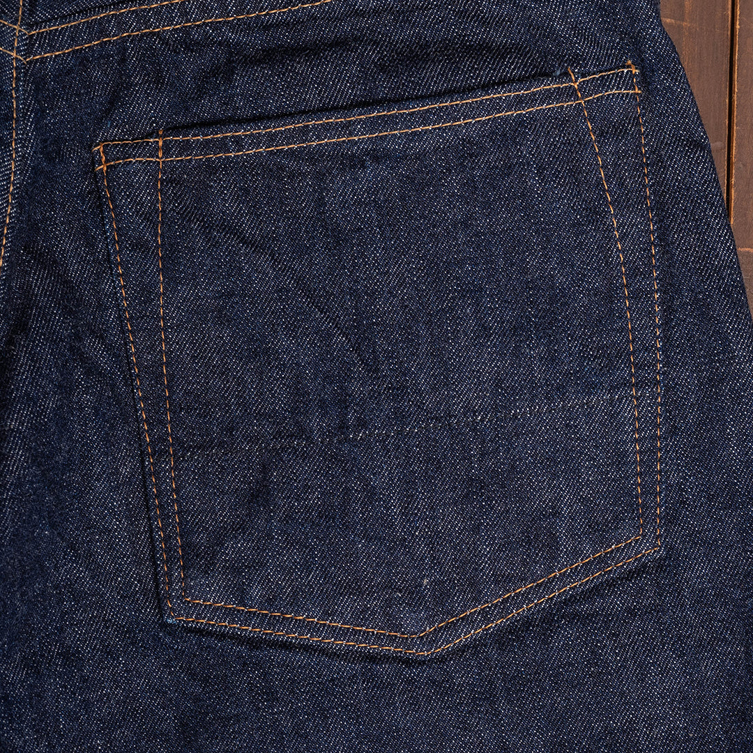 【限定】Lot.1990 "Shimofuri" Regular Straight Fit Jeans 14.35oz Uneven Denim (Washed) 【レギュラーストレート／霜降り／ワンウォッシュ】