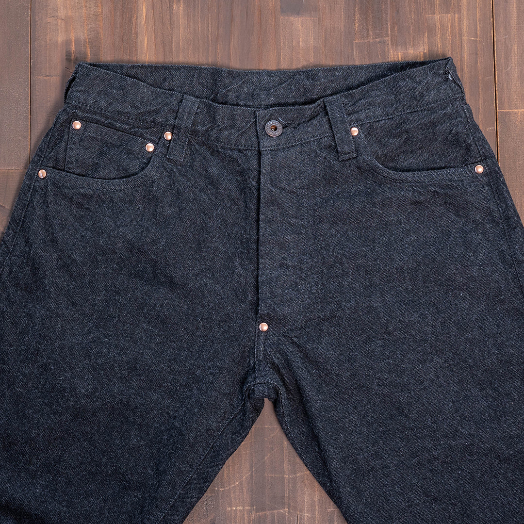 [Limited] Lot.1990 "Karasu(Crow)" Regular Straight Fit Jeans 14oz Black Denim (Washed) [Regular Straight/Karasu/Black Denim/One Wash]