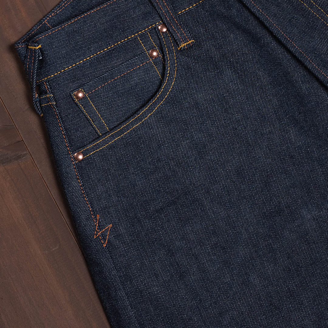 Lot.1991 No.1 Classic Straight Fit Jeans with Heritage Denim (Raw and Rigid) [Classic Straight/Heritage Denim/Non-Wash]