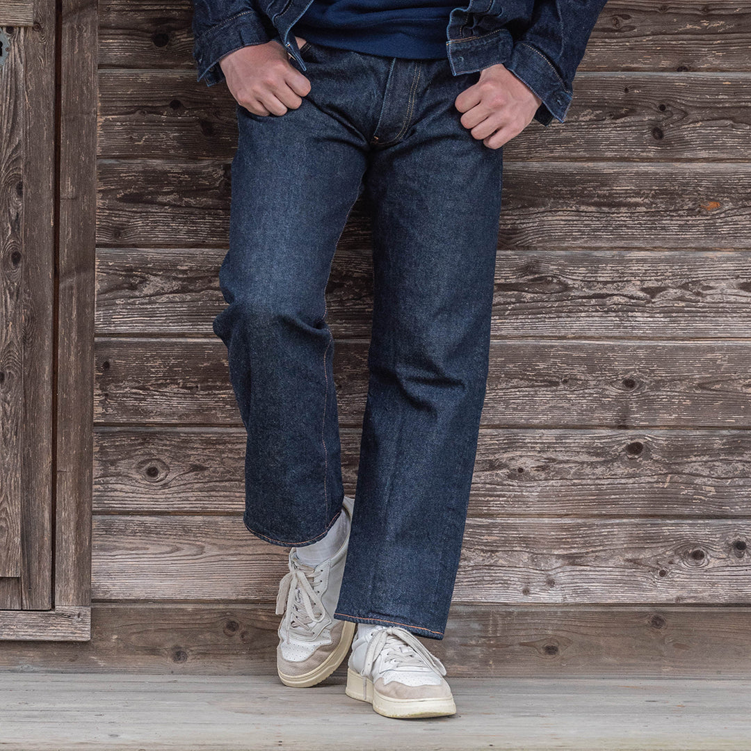 Lot.1991 No.1 Classic Straight Fit Jeans with Heritage Denim (Washed) [Classic Straight/Heritage Denim/One Wash]