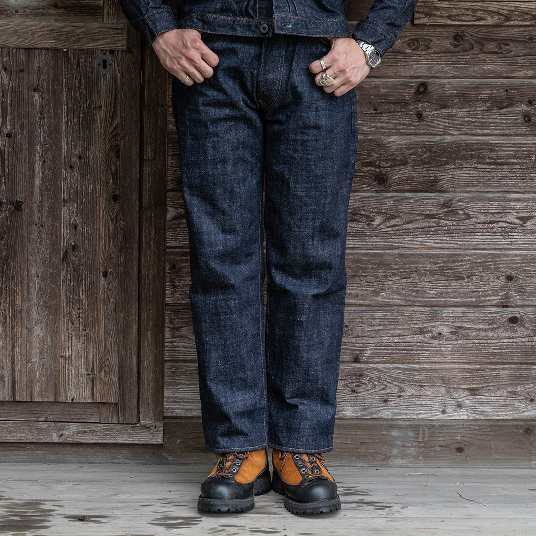 【限定】Lot.1991 No.0 "BEAST" Classic Straight Fit Jeans 15oz Heavy Slub Denim (Washed) 【クラシックストレート／ヘビースラブデニム／ワンウォッシュ】