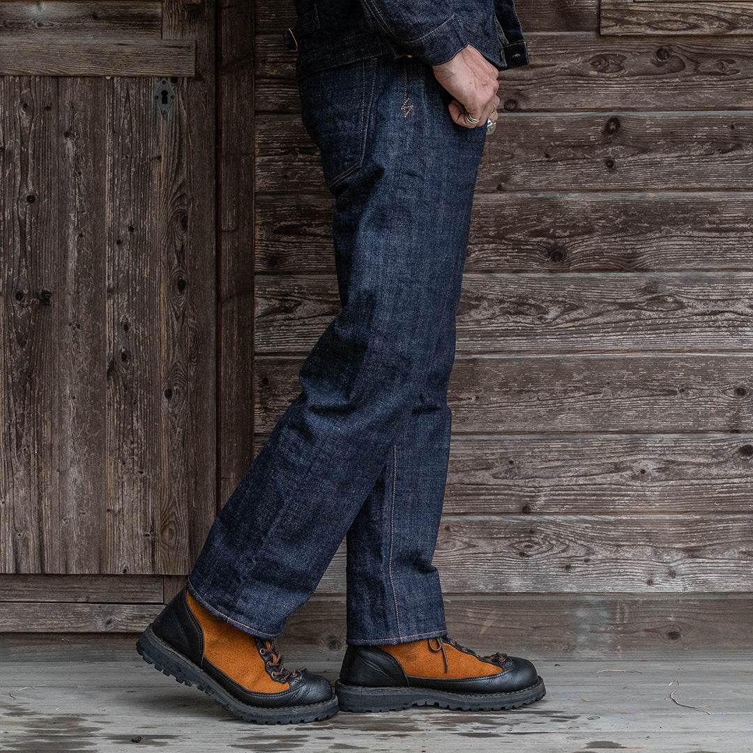 【限定】Lot.1991 No.0 "BEAST" Classic Straight Fit Jeans 15oz Heavy Slub Denim (Washed) 【クラシックストレート／ヘビースラブデニム／ワンウォッシュ】
