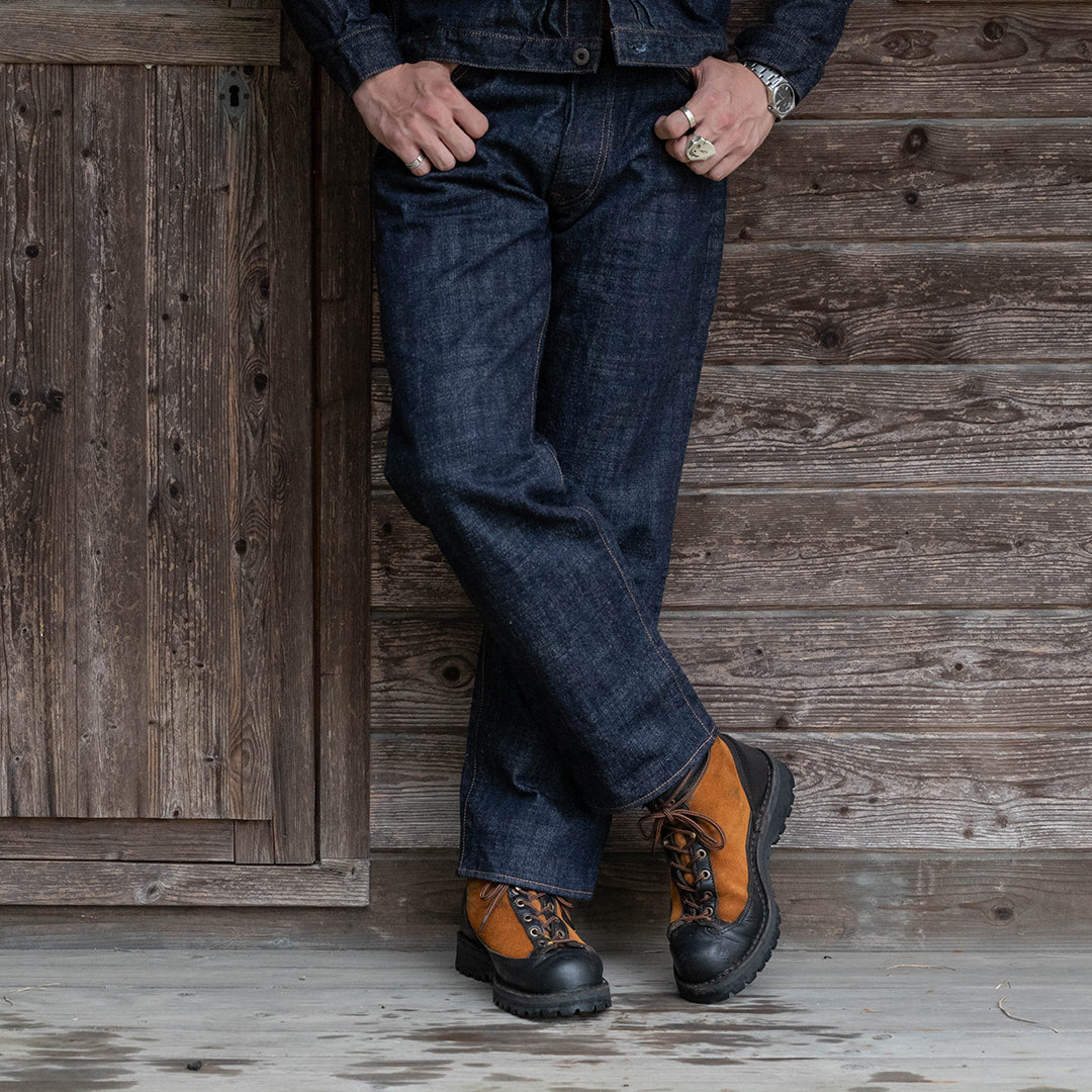 【限定】Lot.1991 No.0 "BEAST" Classic Straight Fit Jeans 15oz Heavy Slub Denim (Washed) 【クラシックストレート／ヘビースラブデニム／ワンウォッシュ】