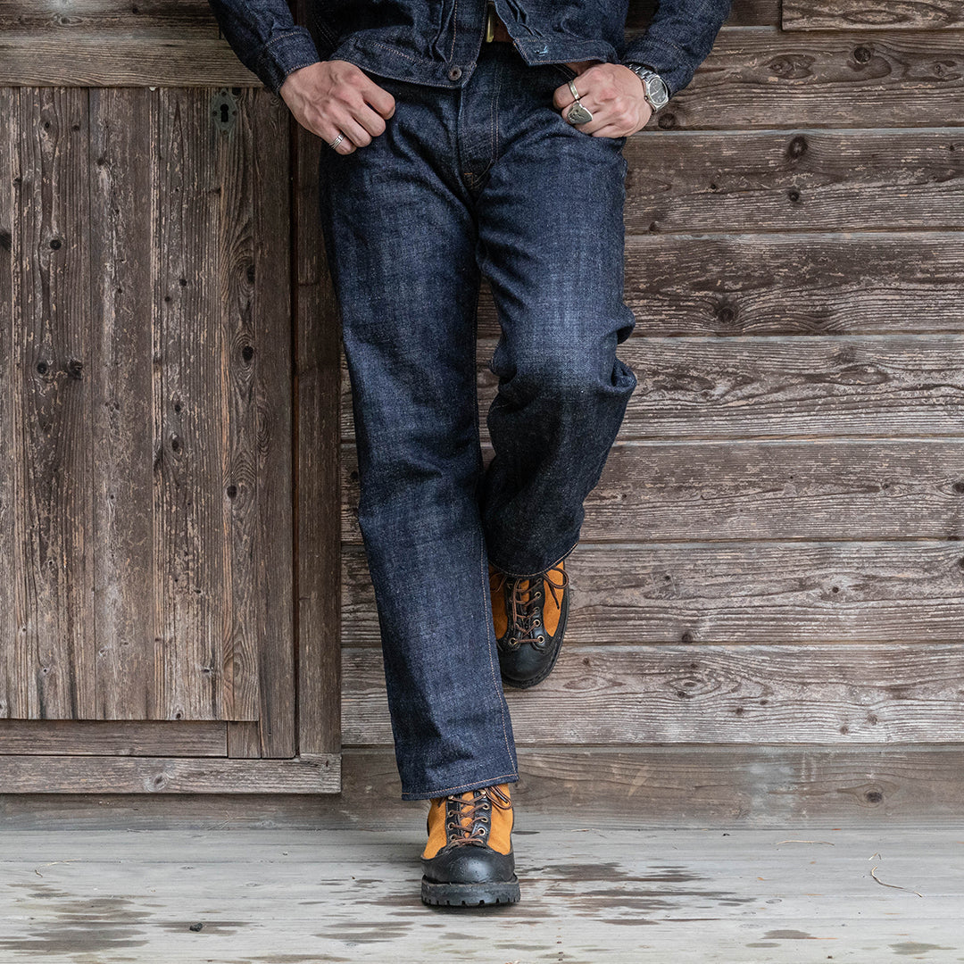 【限定】Lot.1991 No.0 "BEAST" Classic Straight Fit Jeans 15oz Heavy Slub Denim (Washed) 【クラシックストレート／ヘビースラブデニム／ワンウォッシュ】