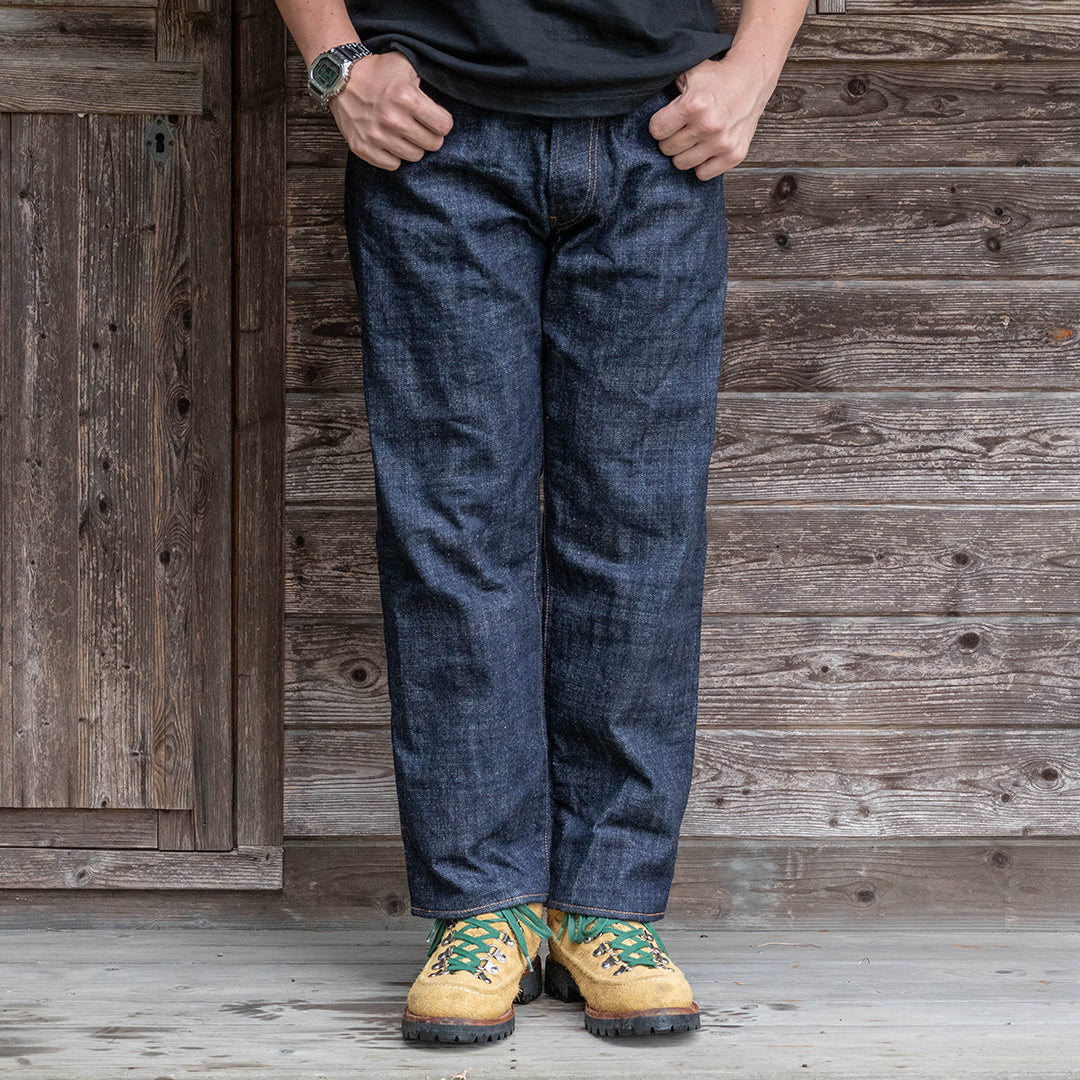 【限定】Lot.1991 No.0 "BEAST" Classic Straight Fit Jeans 15oz Heavy Slub Denim (Washed) 【クラシックストレート／ヘビースラブデニム／ワンウォッシュ】