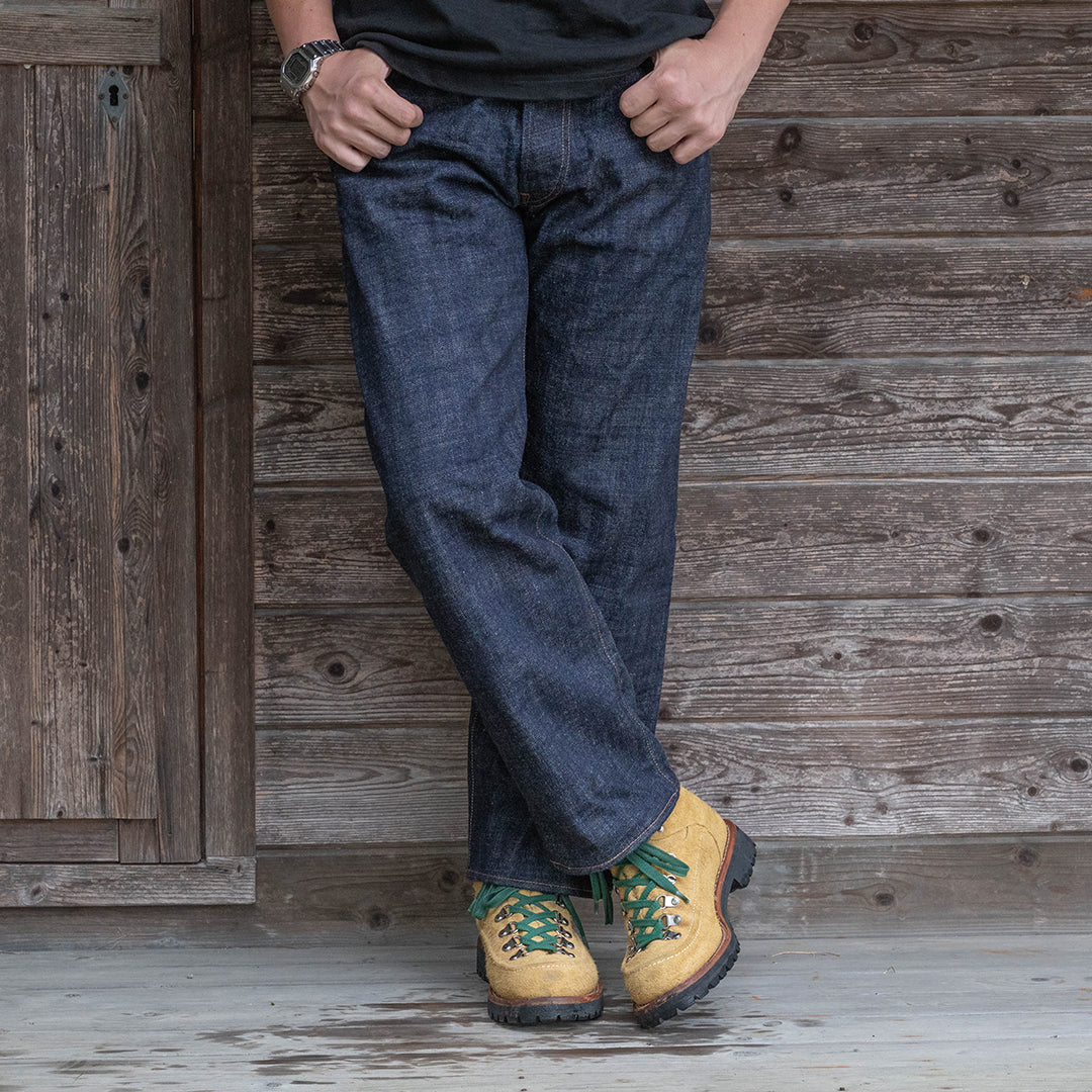 【限定】Lot.1991 No.0 "BEAST" Classic Straight Fit Jeans 15oz Heavy Slub Denim (Washed) 【クラシックストレート／ヘビースラブデニム／ワンウォッシュ】