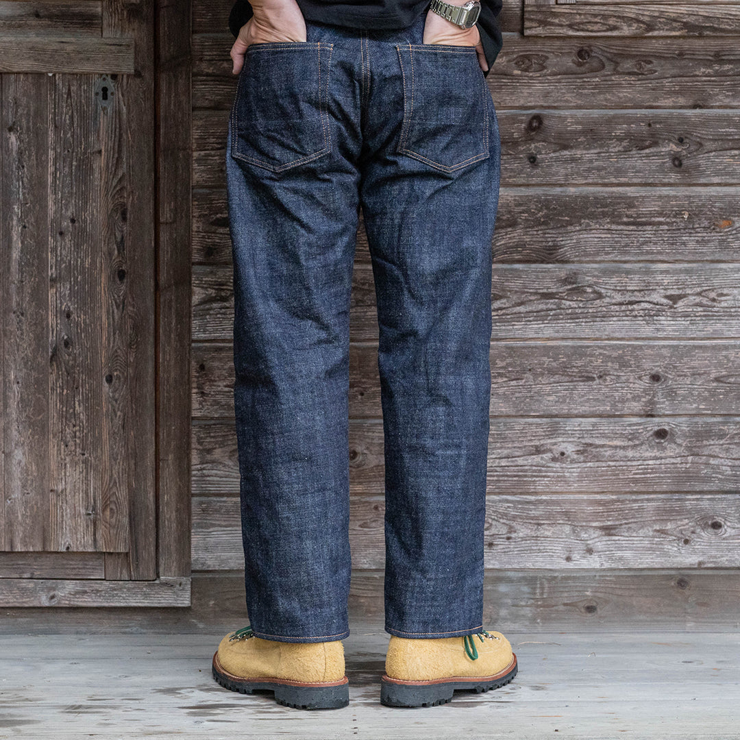 【限定】Lot.1991 No.0 "BEAST" Classic Straight Fit Jeans 15oz Heavy Slub Denim (Washed) 【クラシックストレート／ヘビースラブデニム／ワンウォッシュ】