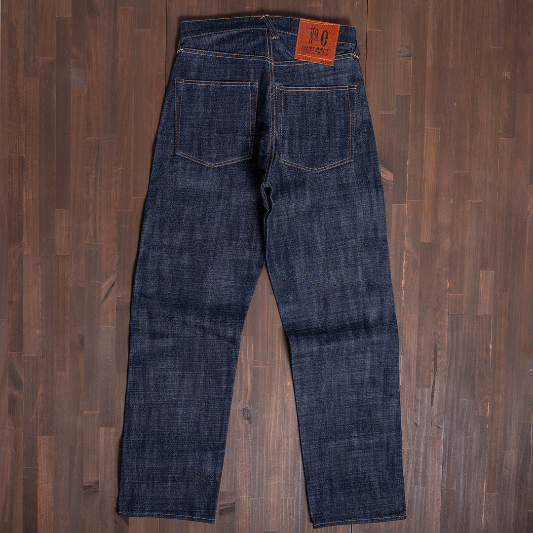 【限定】Lot.1991 No.0 "BEAST" Classic Straight Fit Jeans 15oz Heavy Slub Denim (Washed) 【クラシックストレート／ヘビースラブデニム／ワンウォッシュ】