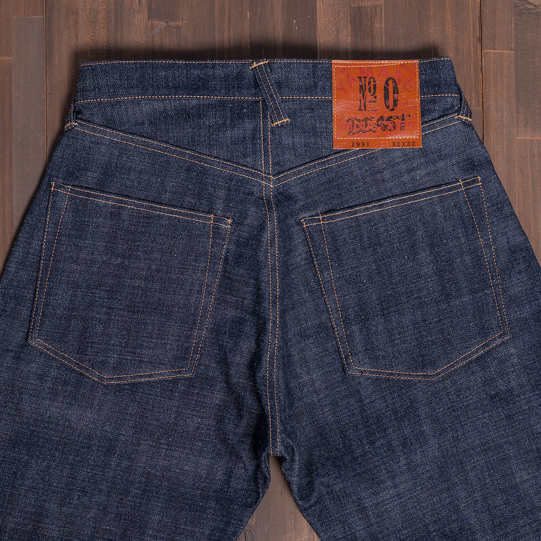 【限定】Lot.1991 No.0 "BEAST" Classic Straight Fit Jeans 15oz Heavy Slub Denim (Washed) 【クラシックストレート／ヘビースラブデニム／ワンウォッシュ】