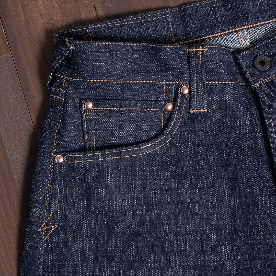 【限定】Lot.1991 No.0 "BEAST" Classic Straight Fit Jeans 15oz Heavy Slub Denim (Washed) 【クラシックストレート／ヘビースラブデニム／ワンウォッシュ】