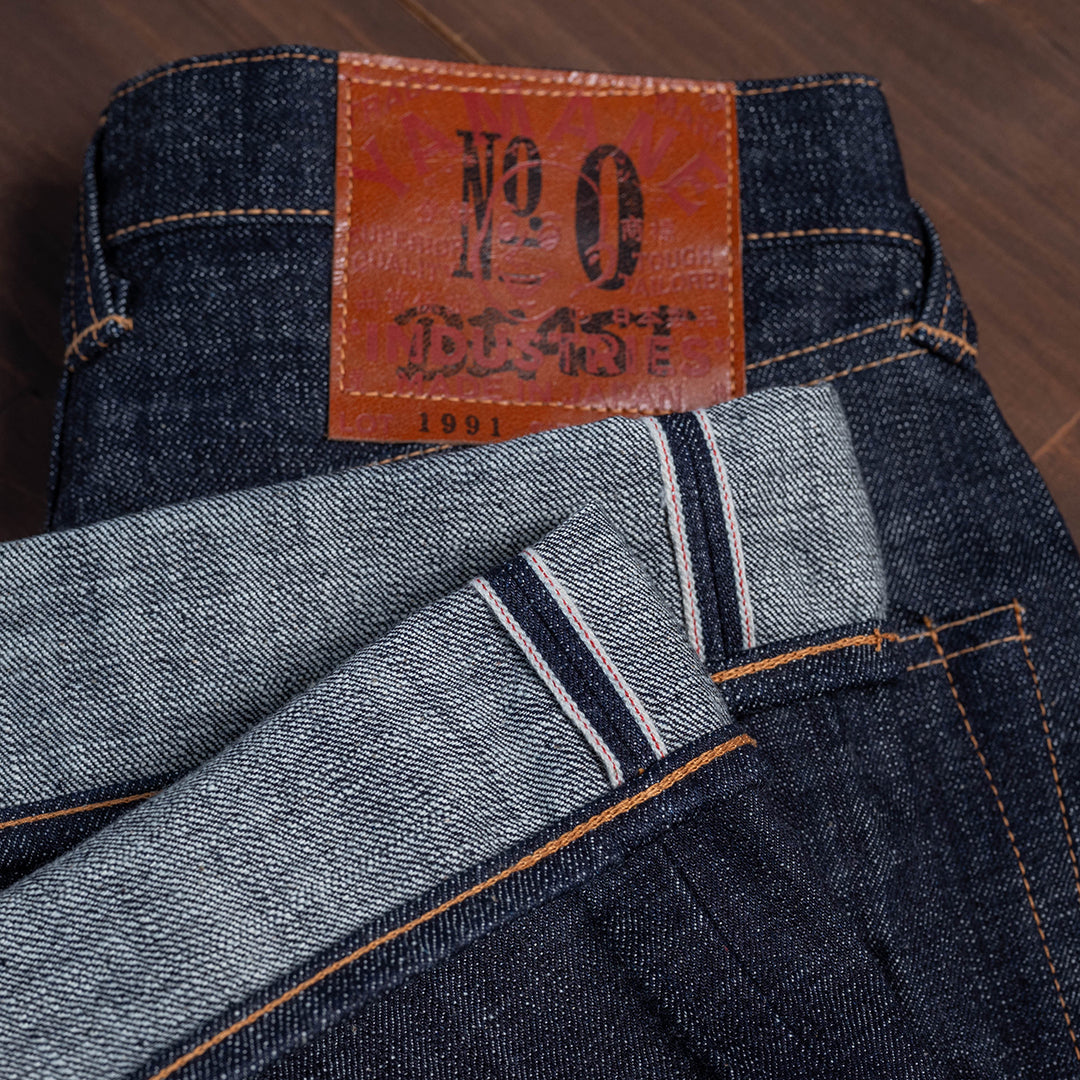 【限定】Lot.1991 No.0 "BEAST" Classic Straight Fit Jeans 15oz Heavy Slub Denim (Washed) 【クラシックストレート／ヘビースラブデニム／ワンウォッシュ】