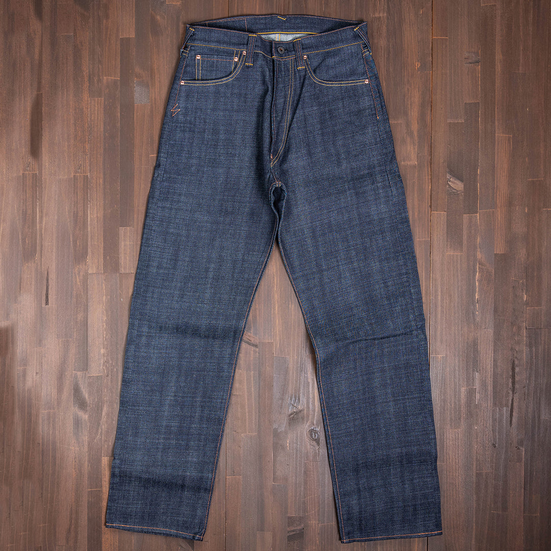 【限定生産】Lot.1991 "Momiji (Maple Tree)" Straight Fit Jeans with Burkina Faso Denim (Raw and Rigid) 【クラシックストレート／もみじ／ブルキナファソデニム／ノンウォッシュ】