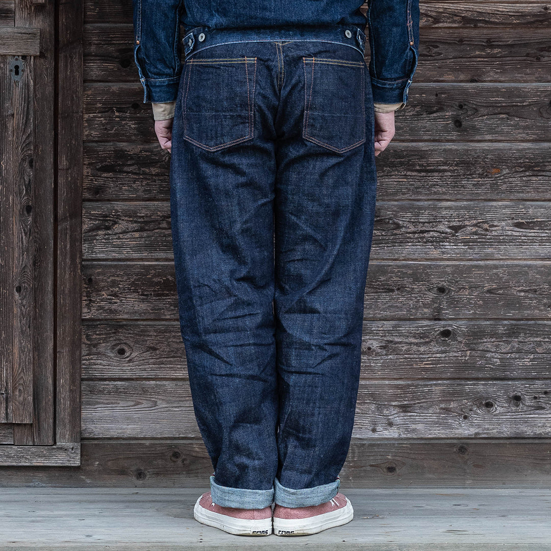 【限定生産】Lot.1991 "Momiji (Maple Tree)" Straight Fit Jeans with Burkina Faso Denim (Raw and Rigid) 【クラシックストレート／もみじ／ブルキナファソデニム／ノンウォッシュ】