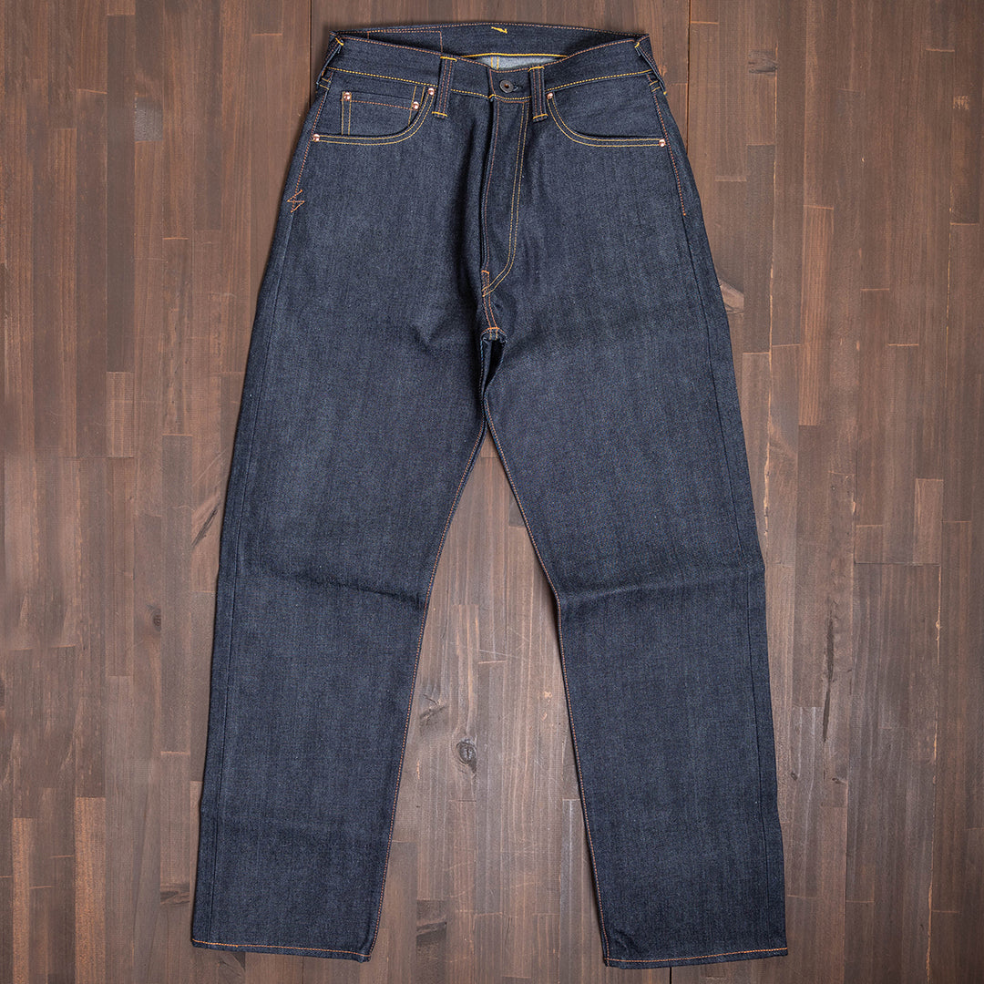 【限定生産】Lot.1991 "Ginjyo" Classic Straight Fit Jeans with 15oz Heavy Wgt Denim (Washed) 【クラシックストレート／吟醸／15oz／ヘビーウェイトデニム／ワンウォッシュ】