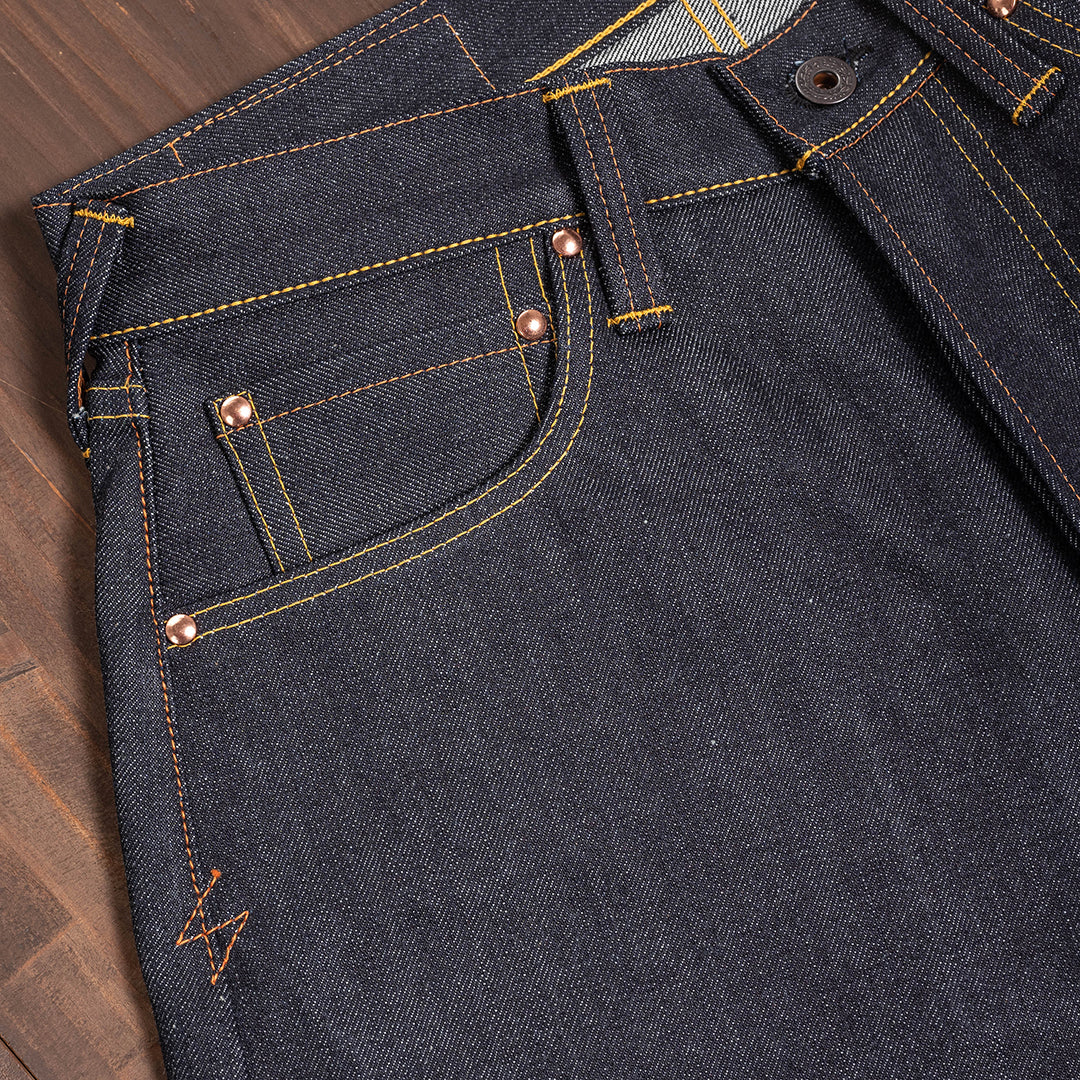 【限定生産】Lot.1991 "Ginjyo" Classic Straight Fit Jeans with 15oz Heavy Wgt Denim (Washed) 【クラシックストレート／吟醸／15oz／ヘビーウェイトデニム／ワンウォッシュ】