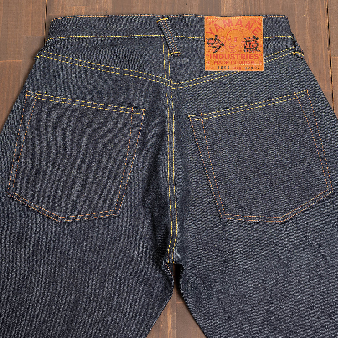 【限定生産】Lot.1991 "Ginjyo" Classic Straight Fit Jeans with 15oz Heavy Wgt Denim (Washed) 【クラシックストレート／吟醸／15oz／ヘビーウェイトデニム／ワンウォッシュ】