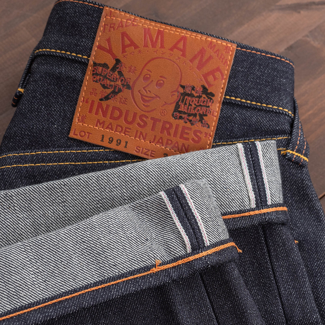 【限定生産】Lot.1991 "Ginjyo" Classic Straight Fit Jeans with 15oz Heavy Wgt Denim (Washed) 【クラシックストレート／吟醸／15oz／ヘビーウェイトデニム／ワンウォッシュ】