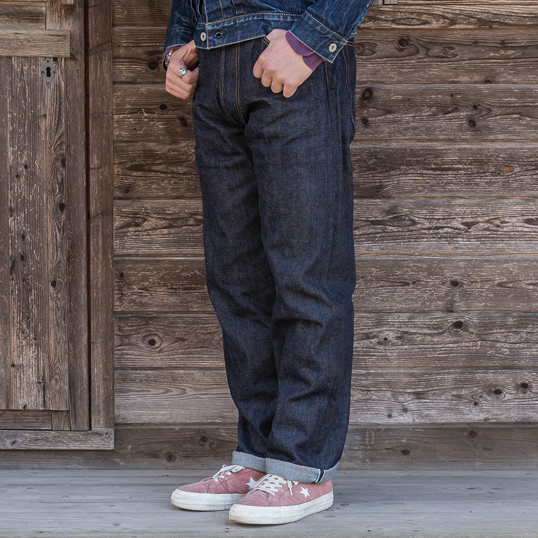 【限定生産】Lot.1991 "Ginjyo" Classic Straight Fit Jeans with 15oz Heavy Wgt Denim (Washed) 【クラシックストレート／吟醸／15oz／ヘビーウェイトデニム／ワンウォッシュ】