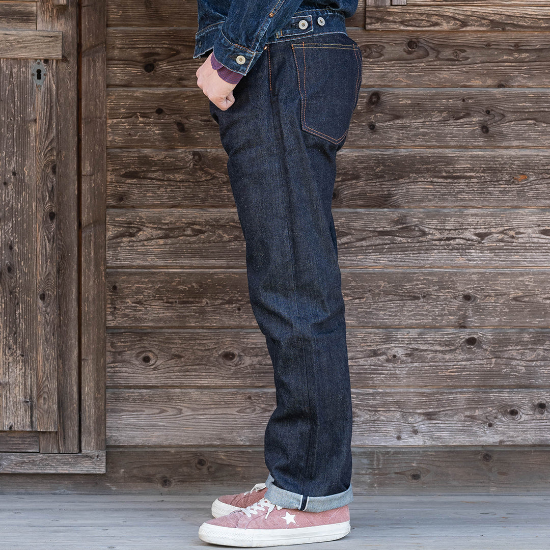【限定生産】Lot.1991 "Ginjyo" Classic Straight Fit Jeans with 15oz Heavy Wgt Denim (Washed) 【クラシックストレート／吟醸／15oz／ヘビーウェイトデニム／ワンウォッシュ】