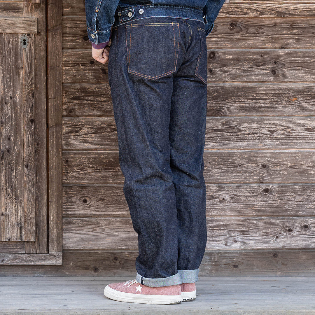 【限定生産】Lot.1991 "Ginjyo" Classic Straight Fit Jeans with 15oz Heavy Wgt Denim (Washed) 【クラシックストレート／吟醸／15oz／ヘビーウェイトデニム／ワンウォッシュ】