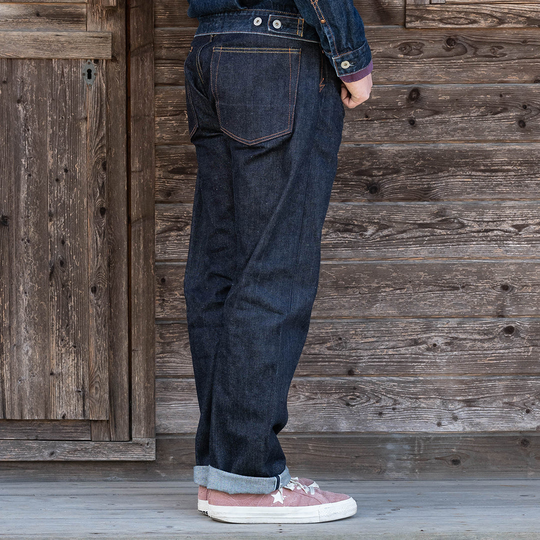 【限定生産】Lot.1991 "Ginjyo" Classic Straight Fit Jeans with 15oz Heavy Wgt Denim (Washed) 【クラシックストレート／吟醸／15oz／ヘビーウェイトデニム／ワンウォッシュ】